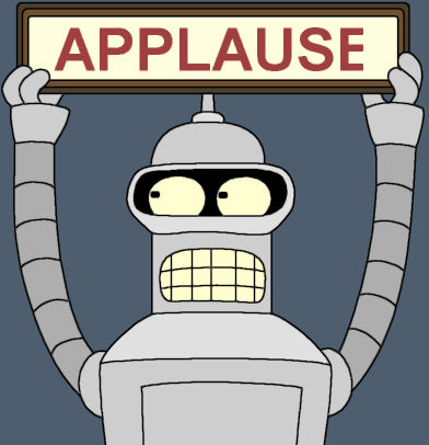 Bender from Futurama TV Show
