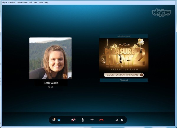 Skype Ads